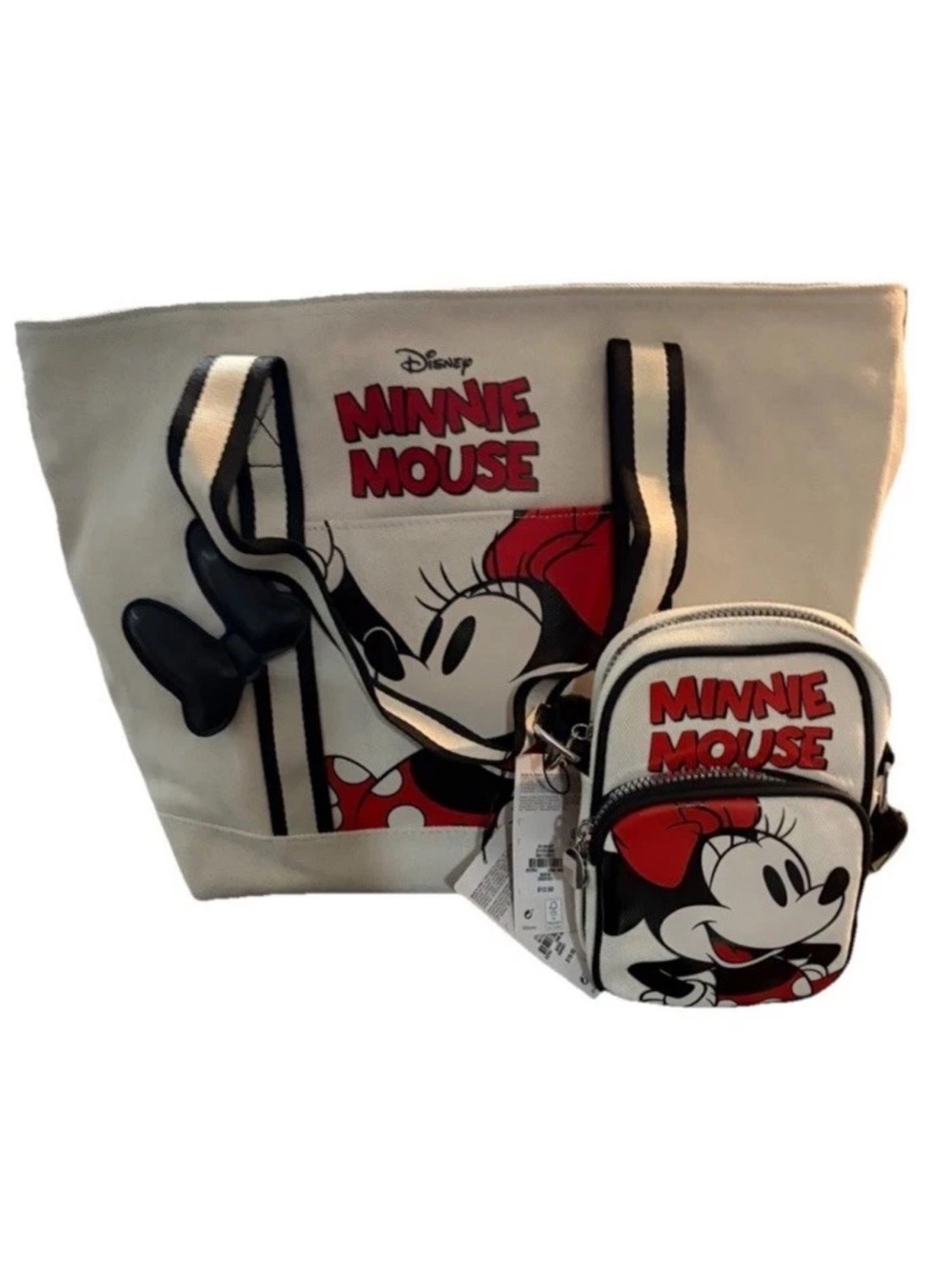 Disney Minnie Mouse Large Tote And Crossbody Bag NWT Primark Exclusive